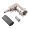 EZ-195/200-QNM-RA-X - QN-MALE (PLUG) RIGHT ANGLE, CRIM