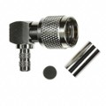 182324 - CONN MINI UHF PLUG R/A 50 OHM