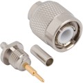122395 - CONN TNC PLUG STR 50OHM CRIMP