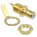 UM-QR-1(40) - CONN UMC RCPT STR 50 OHM SOLDER
