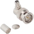 031-70066 - BNC RIGHT ANGLE CRIMP PLUG FOR R