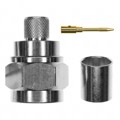 138-4416-007 - CONN N PLUG STR 50 OHM CRIMP