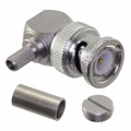 51S207-306N5 - CONN BNC PLUG R/A 50OHM SOLDER
