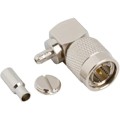 122149 - TNC RIGHT ANGLE CRIMP PLUG FOR R