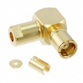 UM-QLP-196/U(40) - CONN UMC PLUG R/A 50OHM SOLDER