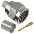 138-4449-007 - CONN N PLUG STR 50 OHM CRIMP