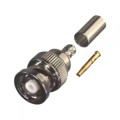 RP-1106-C1 - RP BNC MALE CRIMP; 50 OHMS