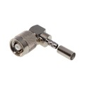 RP-1218-C1 - RP TNC MALE R/A CRIMP; 50 OHMS