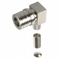 930-106P-51A - CONN QMA PLUG R/A 50 OHM SOLDER