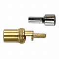 72980 - CONN SMB PLUG STR 50 OHM CRIMP