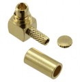 1-1634003-0 - CONN MMCX PLUG R/A 50 OHM SOLDER