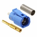 0734152912 - CONN FAKRA PLUG STR 50 OHM CRIMP
