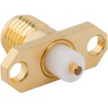132147-47 - SMA STRAIGHT PANEL JACK, 2 HOLE