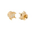SMP-MSCM-PCS-10 - SMP STRAIGHT PCB JACK THROUGH HO
