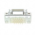10220-55G3PC - CONN RCPT 20POS R/A SOLDER