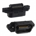 552300-1 - CONN PLUG 14POS STR IDC