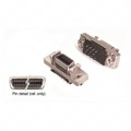 DX20M-14S - CONN MINI HD RCPT 14P PCB SOLDER
