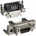 DX10G1M-14SE(50) - CONN MINI HD RCPT 14P R/A SOLDER