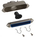 110-050-203-001 - CONN SCSI RCPT 50P STR SLDR CUP
