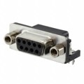 A-DF 09 A/KG-T2S - CONN D-SUB RCPT 9POS R/A SLDR