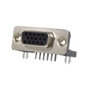 K66X-E15S-N30 - CONN D-SUB HD RCPT 15P R/A SLDR