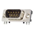 K202XHT-E9P-N - CONN D-SUB PLUG 9P SMD R/A SLDR