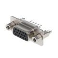 K86X-ED-15S-BRJ - CONN D-SUB HD RCPT 15P VERT SLDR