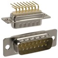 174-E15-113R001 - CONN D-SUB PLUG 15POS R/A SLDR