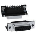 747845-3 - CONN D-SUB RCPT 15POS R/A SLDR