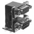178-009-313R571 - CONN D-SUB PLUG/RCPT 9P R/A SLDR