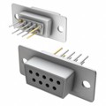 772-E09-213R001 - CONN D-SUB RCPT 9P PNL MNT SLDR
