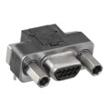 0836119006 - CONN MICRO-D PLUG 9POS R/A SLDR