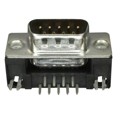 FCE17-E09PA-450 - CONN D-SUB PLUG 9POS R/A SLDR
