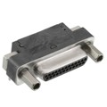 0836149012 - CONN MICRO-D PLUG 25POS R/A SLDR