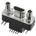 381-009-112L565 - CONN MICRO-D PLUG 9POS R/A SLDR