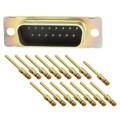 1757819-7 - CONN D-SUB PLUG 15POS CRIMP