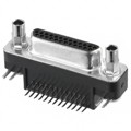 381-025-112L565 - CONN MICRO-D PLUG 25POS R/A SLDR