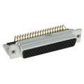 164A18629X - CONN D-SUB HD RCPT 78P R/A SLDR