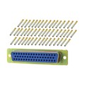 205563-2 - CONN D-SUB RCPT 50POS CRIMP