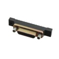 MDM-25PBSP - CONN MICRO-D PLUG 25POS PNL MNT