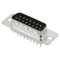 A-DS 15 PP/Z - CONN D-SUB PLUG 15POS VERT SLDR