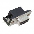 DE09-SL-24 - CONN D-SUB RCPT 9POS R/A SLDR