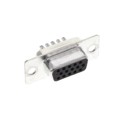 HDT15-SD - CONN D-SUB HD RCPT 15P SLDR CUP