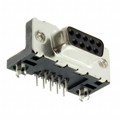 LD09S33E4GX00LF - CONN D-SUB RCPT 9POS R/A SLDR
