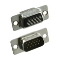 10090769-P154ALF - CONN D-SUB HD PLUG 15P SLDR CUP