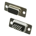 10090770-S154ALF - CONN D-SUB HD RCPT 15P SLDR CUP