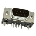 D09P33E6GX00LF - CONN D-SUB PLUG 9POS R/A SLDR