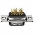 180-015-213R001 - CONN D-SUB HD RCPT 15POS PNL MNT