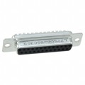 L77SDB25SC309 - CONN D-SUB RCPT 25POS SLDR CUP
