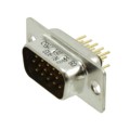 09561617700 - CONN D-SUB HD PLUG 15P VERT SLDR